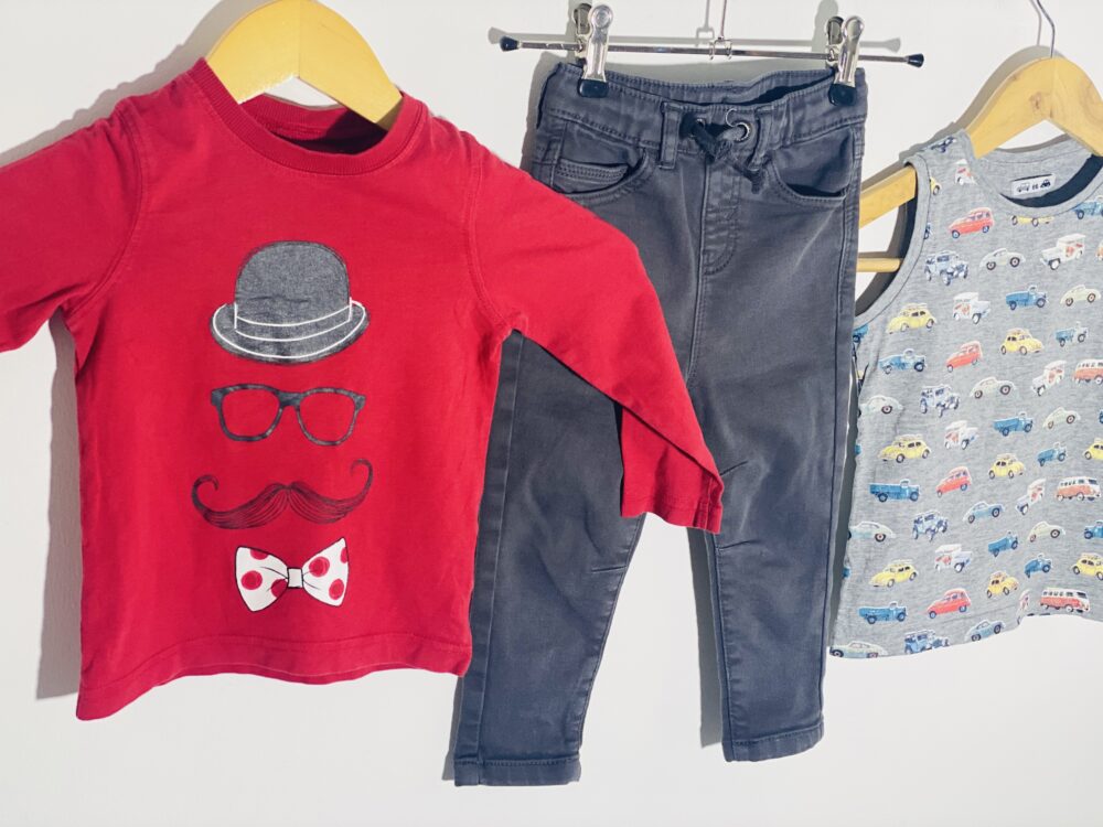 86-os, 12-18 hó kisfiú ruhacsomag - Image 2