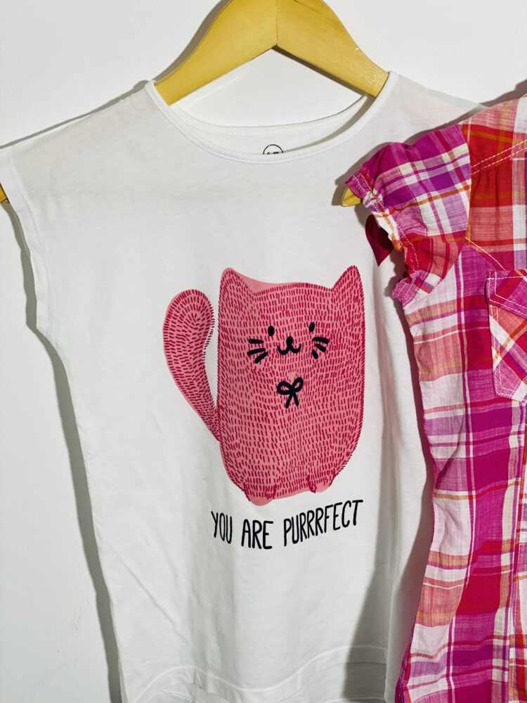 134-140-es, 8-10 év kislány ruhacsomag - Image 2