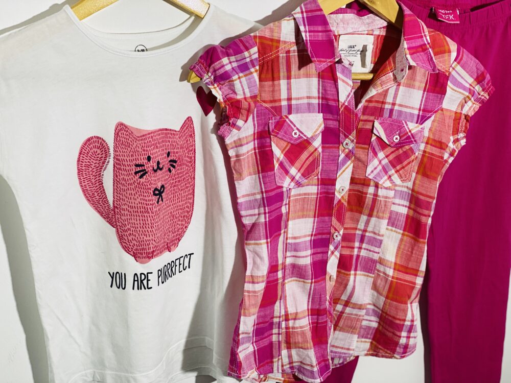 134-140-es, 8-10 év kislány ruhacsomag - Image 5