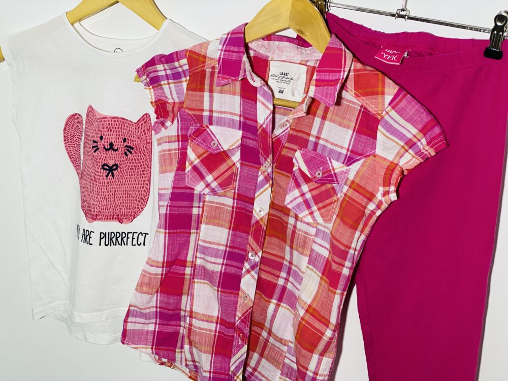 134-140-es, 8-10 év kislány ruhacsomag - Image 4