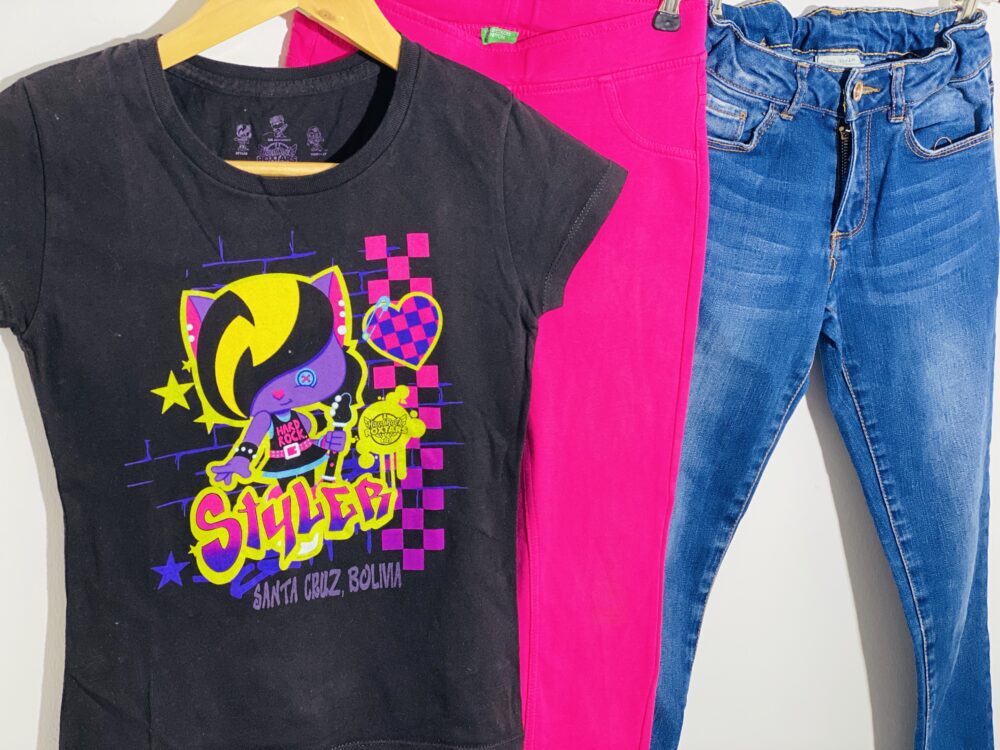 122-128-as, 6-8 év kislány ruhacsomag - Image 2