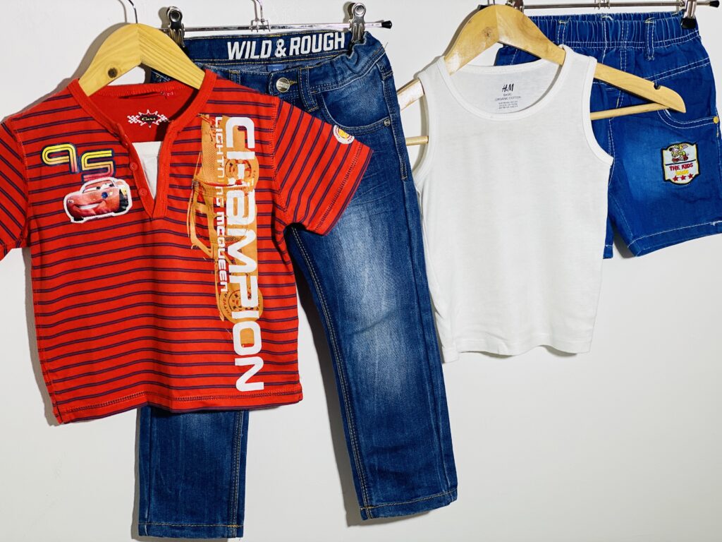 98-104-es, 2-4 év kisfiú ruhacsomag