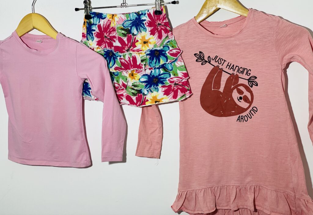 110-116-os, 4-6 év kislány ruhacsomag - Image 7