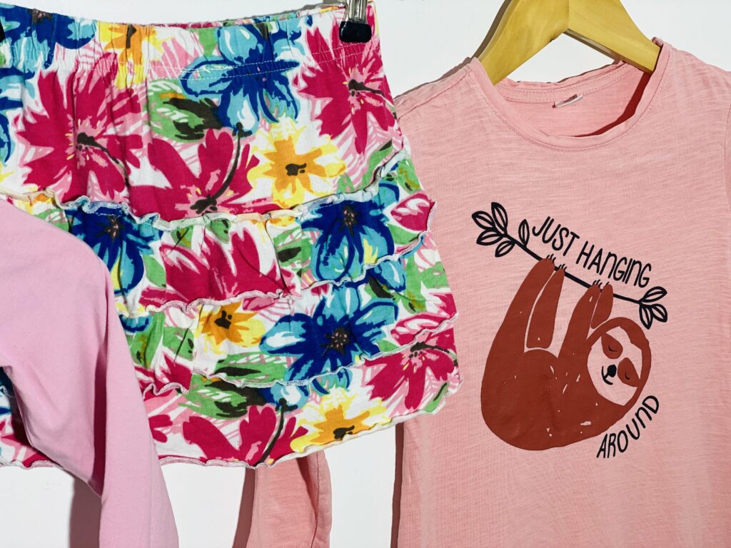 110-116-os, 4-6 év kislány ruhacsomag - Image 6