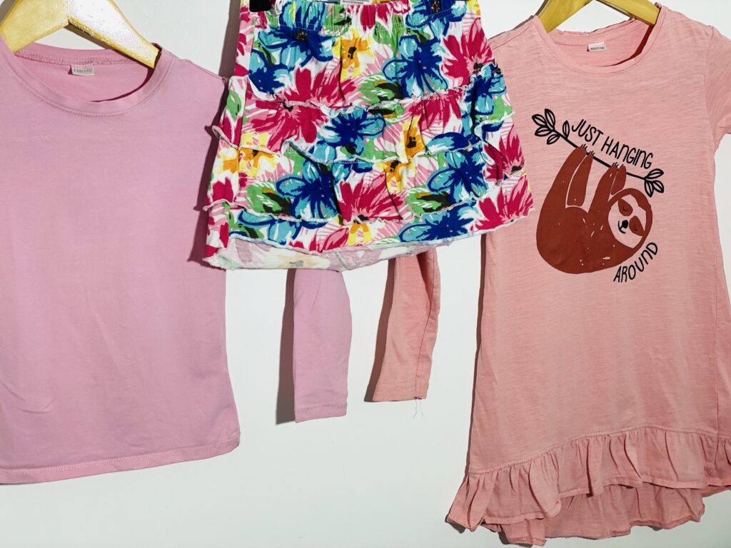 110-116-os, 4-6 év kislány ruhacsomag - Image 3