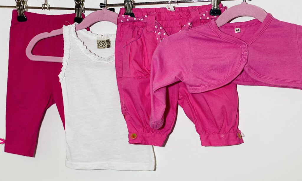 68-as, 3-6 hó kislány ruhacsomag - Image 5