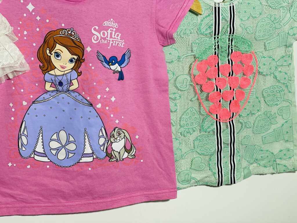 110-116-os, 4-6 év kislány ruhacsomag - Image 2