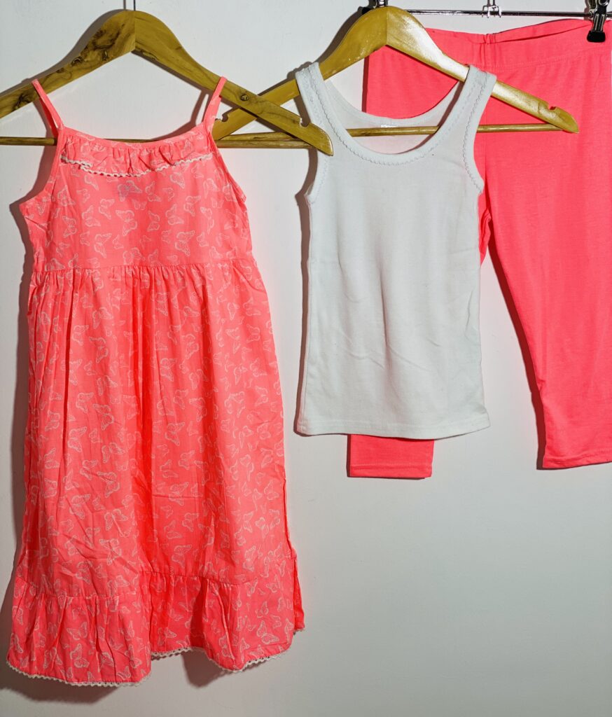 122-128-as, 6-8 év kislány ruhacsomag