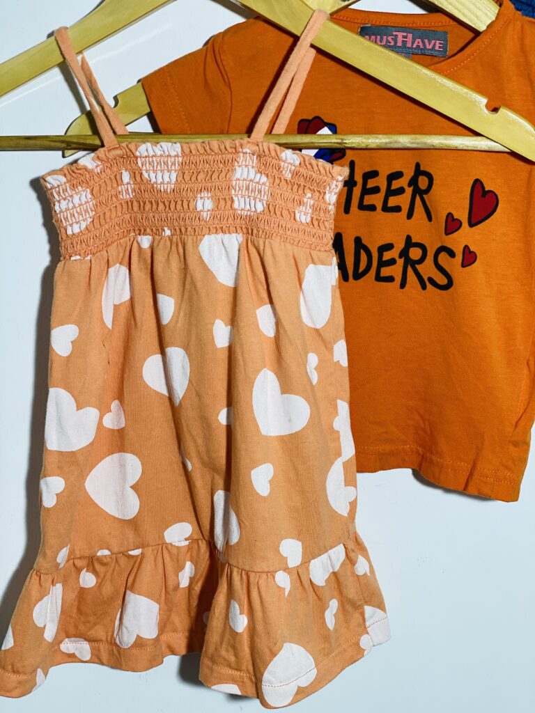 86-os, 12-18 hó kislány ruhacsomag - Image 2