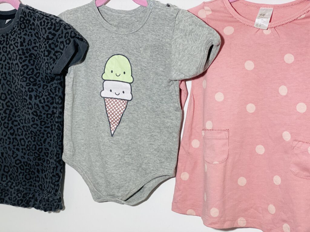 80-as, 9-12 hó kislány ruhacsomag - Image 3