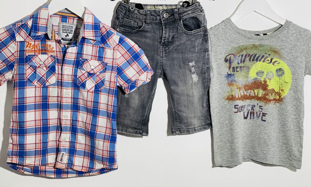 110-116-os, 4-6 év kisfiú ruhacsomag