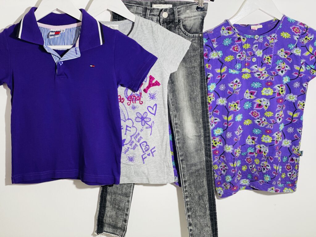 122-128-as, 6-8 év kislány ruhacsomag