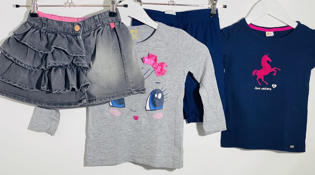 98-104-es, 2-4 év kislány ruhacsomag