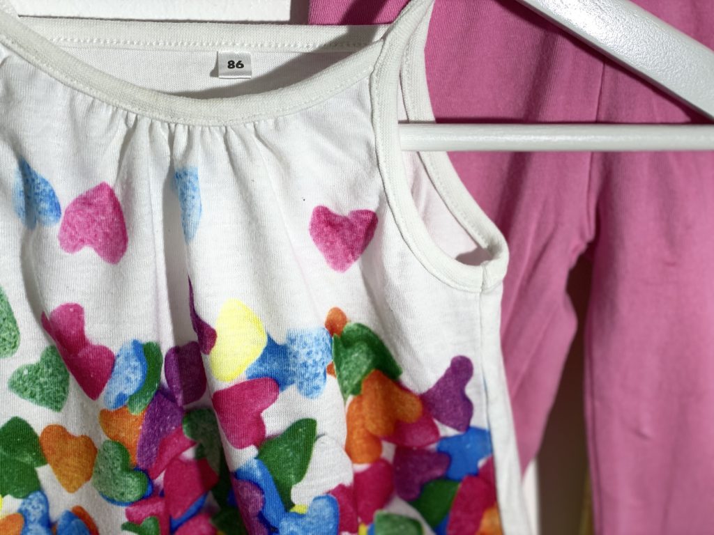 86-os, 12-18 hó kislány ruhacsomag - Image 3