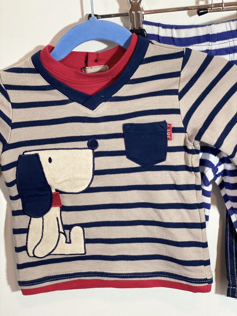 74-es, 6-9 hó kisfiú ruhacsomag - Image 3